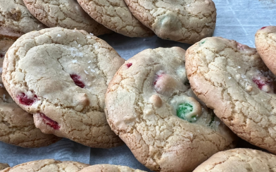 Soft & Chewy M&M Cookies
